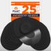 Fixic Freestyle Adhesive Patch 25 PCS – Good for Libre – Enlite – Guardian – NO Glue in The Center of The Patch – Pre-Cut Back Paper – Long Fixation for Your Sensor! (Black)