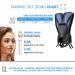 Cozia Design Full Face Snorkel Set - Blue, Adult Size Large-X-Large | 180 Panoramic View, Anti-Fog, Anti-Leak - Includes Adjustable Swim Fins - Buy Online on GoSupps.com