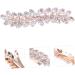 FRCOLOR Hairpins Leaf Spring Hairpin Bride Hair Clips Hair Clips for Women Temperament Hair Clip Decorative Hair Pin Metallic Hair Clips Hair Styling Rhinestone Clips Ball Head Modeling - Buy Online on GoSupps.com