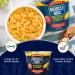 Muscle Mac High Protein Mac & Cheese Cups | 20g Protein Macaroni Made with Real Cheese | Microwaveable Cups GMO Free Dye & Colour Free | 3.6oz Cups Pack of 6 Cups (3 Cheddar & 3 Aged Sharp White Cheddar) Variety Pack of 6 Cups - Buy Online on GoSupps.com