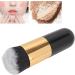 Verdant Touch Foundation Makeup Brush Foundation Makeup Brush Professional Liquid Blending Powder Blush Cosmetic Brush Portable Daily Makeup Black Gold - Buy Online on GoSupps.com
