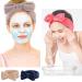 6 Pack Coral Fleece Spa Headbands for Women & Girls - Bow Makeup & Facial Headbands for Washing Face - Terry Cloth Headbands for Face Wash - Buy Online on GoSupps.com