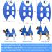 PEHAME Pet Grooming Hammock Pet Grooming Harness for Dogs&Cats Pet Grooming Sling Restraint Bag Pet Supplies Helper Pet Nail Clip Bag for Grooming Nail Cutting/Bathing/Ear/Eye/Dental Care (S ( Max Weight: 30lB ) Blue) S ( Max Weight: 30lB ) Blue - Buy Online on GoSupps.com