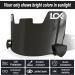 LOKIYS Football Visor - Premium Eye Protection for Football & Lacrosse Helmets | Black - Shop Internationally - Buy Online on GoSupps.com