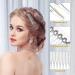 Minkissy 10pcs 14 Teeth Hair Side Combs for Bridal Wedding Veil - Transparent - Buy Online on GoSupps.com