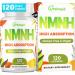 Ursinquil NMNH 500mg Dihydronicotinamide Mononucleotide NAD Supplement to Boost NAD Levels 120 Servings