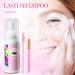 Buy Lash Shampoo for Lash Extensions - 60ml Eyelash Extension Cleanser with Brushes | Non-Irritating Foam | Home & Salon Use - Buy Online on GoSupps.com