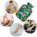 NAANLE Tropical Leaves Hot Water Bottle - 1L Transparent Heat Bottle for Back Pain Relief & Cold Therapy | Ideal Hand/Foot Warmer - Buy Online on GoSupps.com