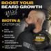 Hair Illusion Maximum Potency Biotin Beard Growth Balm | Men's Beard & Mustache Softener with Castor Oil for Conditioning & Shine - International Shipping - Buy Online on GoSupps.com
