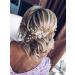 IYOU Pearl Bridal Hair Comb Gold Flower Wedding Side Combs Leaf Bride Bridesmaid Hair Accessories for Women - Buy Online on GoSupps.com