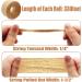 Anvin 2 Rolls Natural Raffia Paper Ribbon Matte Twine Raffia Ribbon Paper Decorative String for Festival Gift Wrapping  Crafts and DIY 1/4 Wide by 330 Feet Each Roll (Natural Color) - Buy Online on GoSupps.com