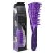 Bestool hairbrush deterred brush for natural hair for Afro hair 3A to 4C confused wavy curly hair degenerator light with wet/dry improvement of hair texture (violet)