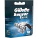 Gillette Sensor Excel Shaving Cartridges for Men Quantity - Pack Of 10 - Buy Online on GoSupps.com
