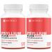 New ULTRA STRENGTH Psyllium Husk Fiber Capsules - 600mg Pure Psyllium Fibre Powder Powerful Whole Supplement for Digestive Health Bloating and Constipation Relief for Adults Non-GMO Gluten-Free Laxatives Promote Gentle Bowel Movement and Cleanse - 240 Veg