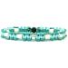 Custom EM Ceramic Collar for Dogs & Cats - Made to Measure with US Paracord (Mint 31-40 cm) - International Shipping Available - Buy Online on GoSupps.com