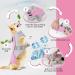 Kuoser Cooling Vest for Dogs | Breathable & Reflective Safety Coat | Perfect for Hot Summer Days & Outdoor Activities | Small to Medium Dogs - Pink - Buy Online on GoSupps.com