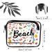 Makeup Organiser Make Up Bag: Clear PVC Travel Makeup Bag - Bag Portable Printed Cosmetic Bags for Women Girls - - Easy Clean Lightweight Perfect for Toiletries Cosmetics (C) - Buy Online on GoSupps.com