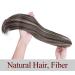 Ponytail Extension & Braid Clip-In | Heat-Resistant Micro-Wavy Hair - 22 (55cm) Dark Brown & Ash Blonde - Buy Online on GoSupps.com