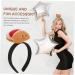 ifundom headbands hot dogs hot dog headband fun headband hot dog headpiece headband halloween hot dog women halloween headband for women hot dog cosplay headband Cartoon Accessories fabric - Buy Online on GoSupps.com