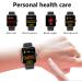 F21 Pro Blood Sugar Monitor Watch - Bluetooth Fashion Smartwatch for Non-Invasive Painless Blood Glucose Testing - Upgraded Black for Men and Women - Buy Online on GoSupps.com