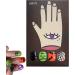 Uitseld Halloween Press On Nails - Full Glossy Nails For Women | Artificial Nails Decorations Short Square Fake Nails Halloween Ghost Press On Nails Natural & Fit False Nails - Buy Online on GoSupps.com