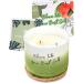 Buy Green Apple Peach Blossom 3 Wick Scented Candle | Aromatherapy Stress Relief | Natural Soy Candle for Home | 15.8 oz Large Size - Buy Online on GoSupps.com