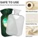 Naanle Hot Water Bottle with Lid - Tree of Life Design | 2L Heat Therapy for Back Pain Relief Hand & Foot Warmer - Buy Online on GoSupps.com