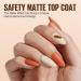 TOMICCA 15ML No Wipe Matte Gel Top Coat - Long Lasting DIY Nail Salon Finish - Buy Online on GoSupps.com