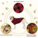 Red Buffalo Plaid Dog Shirt | Soft Casual Outfit for Small Dogs | Halloween Christmas Costumes - Buy Online on GoSupps.com