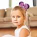 SHURIL Mouse Ear Scrunchies Set - 6 Pcs Sparkle Sequins Hair Bands for Women, Girls, Kids - Velvet Ponytail Holders with Cute Bow - Elastic Hair Ties for all Hair Types - Perfect for Christmas Party - Buy Online on GoSupps.com