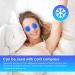 Hot and Cold Gel Ice Packs Instant Gel Cold Packs | Small Ice Packs for Injuries Reusable for Eye Muscle Skin Care and Cool Down Blue 7cm - Buy Online on GoSupps.com