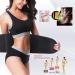 Lumbar Lower Back Brace Support Belt for Pain Relief & Weight Loss - M Black Medium - Buy Online on GoSupps.com