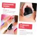Tovinanna Hand Massage Ball - Manual Roller for Foot Massaging & Circulation - Ice Roller Ball - 6.5x6.5cm - Black - Buy Online on GoSupps.com