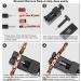Men's Jeracol Titanium Steel Magnetic Bracelet | Adjustable Wristband with Ultra Strength Magnets | Free Links Removal Tool & Gift Box | Black - Buy Online on GoSupps.com