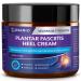 Plantar Fasciitis Relief Cream - Heel Discomfort Relief Cream Maximum Strength Cream for Plantar Fasciitis Foot Knee Hands Legs - Naturals Herbal Concentrate Formula Heel Cream - 1oz