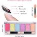 6 Colors Chrome Nail Powder Set for DIY Nail Art Decorations - Mermaid Neon Magic Mirror Effect, Holographic Glitter Pigment for Manicures - Buy Online on GoSupps.com