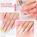 PEACECOLOR Gel Top Coat and Base Coat Set with Matte Top Coat Soak-Off Gel Nail Polish Matte Shine Finish Long Lasting Nail Art Manicure Pedicure for Salon & Home Use Clear - Buy Online on GoSupps.com