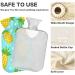 Buy Pineapple Hot Water Bottle with Cover - 2L Hand & Foot Warmer for Pain Relief - International Shipping - Buy Online on GoSupps.com