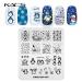 KADS Manicure Stamping Plates Cute Animals Nail Art