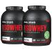 Body Attack Extreme ISO Whey Neutral 2 x 1.8 kg - CFM Whey Protein Isolate from 100% Irish pasture milk gluten -free rich in EAAS perfectly soluble low in fat without aspartame 90.6% isolate content neutral 1.8 kg (2 pack)