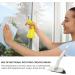 Crevice Brush - Crevice Cleaner Brush | 360-Degree Rotatable Kitchen Squeegee Brush | Kitchen Squeegee Brush With V-Shaped Bristles| Multifunctional Cleaning Brush For Tiles Mirrors Home And Apartme White - Buy Online on GoSupps.com