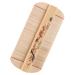 Peigne en bois double face avec dents super fines peigne anti-poux et anti-pellicules pour animaux massage doux du cuir chevelu pour chien et chat poils pais