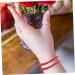 NUOBESTY 2pcs Imperial Stone Beads Bracelet Necklace Jewelry Making Beads Bead Bracelet Gemstone Stretch Bracelet Stone Beaded Bracelet Stone Bead Jewelry Beading Emperor Stone Turquoise Red 0.60X0.60X0.60CM - Buy Online on GoSupps.com