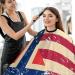 American & Norway Retro Flag Barber Cape - Adjustable Snap Hair Cutting Salon Apron for Adults | International Shipping - Buy Online on GoSupps.com