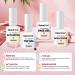 Dipping Powder Liquid Set (Base Coat Activator Matte Sealer) & Nail Replacement Brushes - Perfect for Beginners | International Shipping Available - Buy Online on GoSupps.com