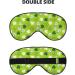 St. Patrick's Day Adjustable Sleep Mask - Double-Sided Soft Eye Covers for Perfect Shading & Reduced Eye Edema - Buy Online on GoSupps.com
