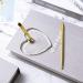 2 Sets Acrylic Heart Pen Holder With Ink Pens Signing Pen Set Guest Book Accessories For Wedding Bridal Engagement Favors Opening Ceremony Graduation Parties Office Transparent Pen Display Stand - Buy Online on GoSupps.com