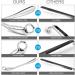 24 Inch Long Handle Metal Shoehorn for Shoes and Boots - Solid & Durable with Ergonomic Loop Handle | Silver - Buy Online on GoSupps.com