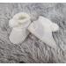 Royal Icon Newborn Baby Booties | 0-3 Months | Pom Pom Bootees | Indoor and Outdoor Use | White Red RI408 - Buy Online on GoSupps.com