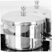 Fomiyes Nail Storage Glass Container Set - Stainless Steel Dappen Cleaning Cup & Acrylic Nail Kit for Perfect Skin Care - Buy Online on GoSupps.com